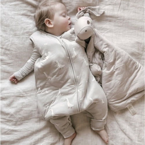 Goose 1.0 TOG Bamboo Viscose Footie Sleep Sack | günamüna