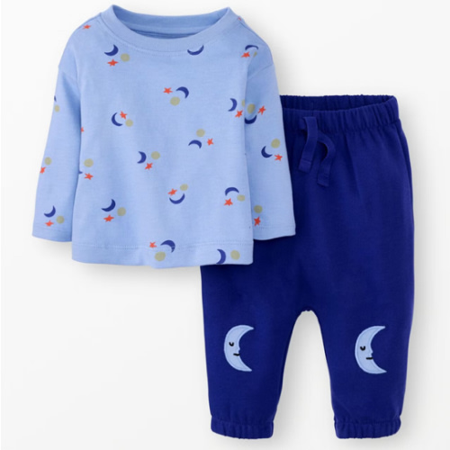 Baby Long Sleeve T-Shirt & French Terry Pants Set