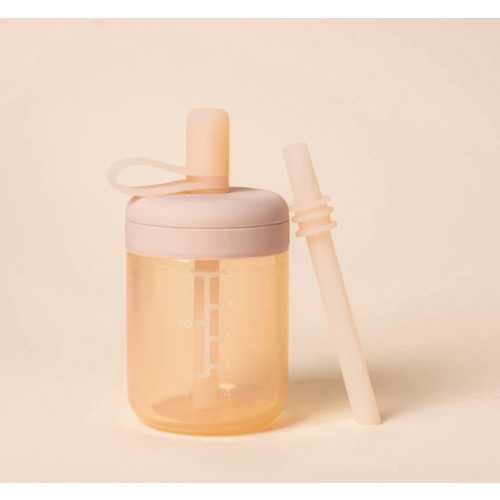 Moonkie Silicone Training Cup with Straw