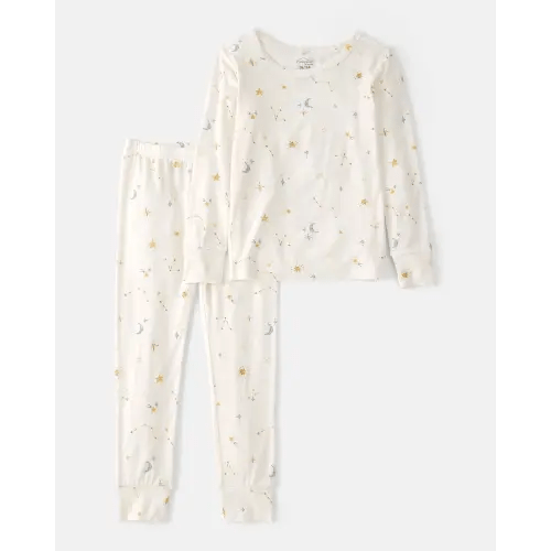 Toddler Constellation PurelySoft 2-Piece Pajama Set - Cream | Carter's
