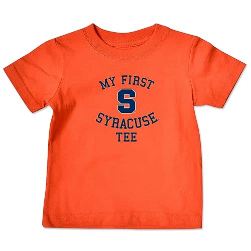 College Kids NCAA Syracuse Orange Infant Short Sleeve Tee, 6 Months, Orange