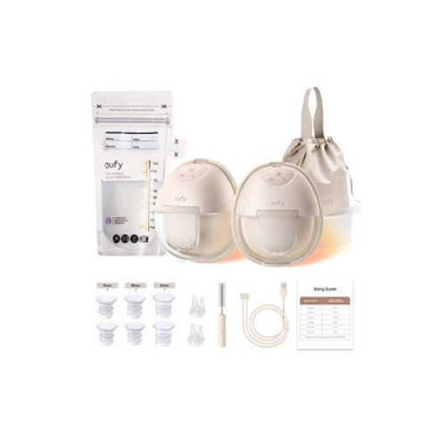 Heated Wearable Breast Pump S1 with Milk Storage Bag (120 Pieces)