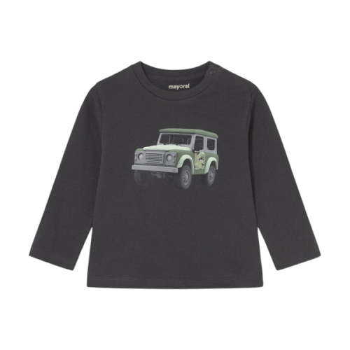 Mayoral Baby Boy l/s Jeep T-Shirt ~ Shadow