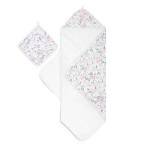 aden + anais Hooded Towel + washcloth set – Pump Station & Nurtury