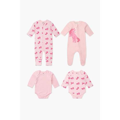 Newborn - Essential Baby Zipper Bundle - Monica and Andy