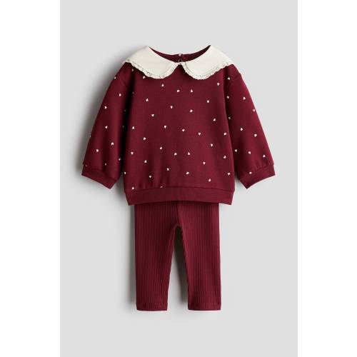 2-PIECE SWEATSHIRT AND LEGGINGS SET