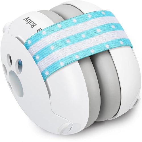 Protection auditive pour bébé, casque antibruit pour bébés et tout-petits jusqu'à 36 mois