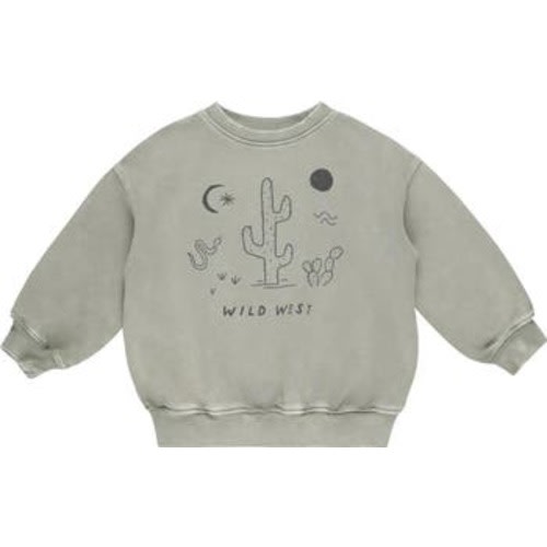 Kids' Relaxed Cotton Graphic Sweatshirt