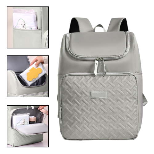 Breast Milk Baby Bottle Cooler Bag/Waterproof Baby Milk Bag Freezer/Mommy Travel Backpack/Portable Thermal Insulated Lunch Box for Women Men Large Capacity Handbag