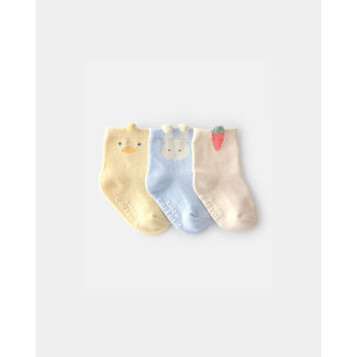 Baby 3-Pack Easter Socks - Yellow/Blue/Ivory - Carter's | Carter's