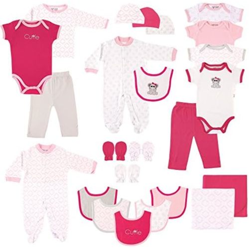 Luvable Friends Unisex Baby Layette Gift Cube