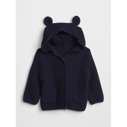 Baby Brannan Bear Sweater in dark night, size: 3-6 M