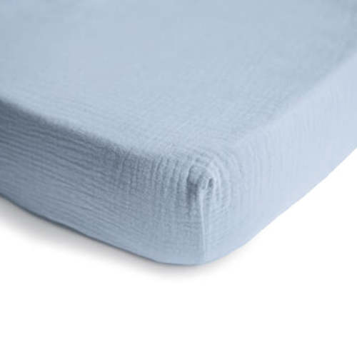 Mushie Mini Baby Muslin Crib Sheet