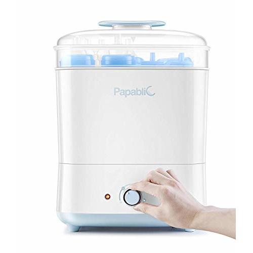 Papablic Baby Bottle Eletric Steam Sterilizer and Dryer