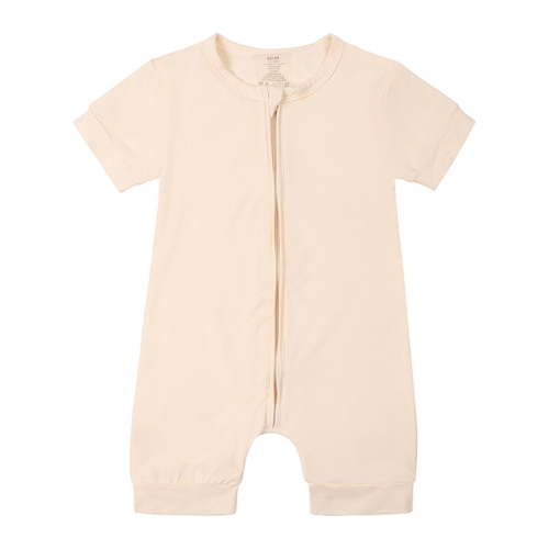 TBWNWG 12 Months Girl Clothes Rompers Pajamas Zipper Short Sleeve Sleeper Jumpsuit for 6-12 Months