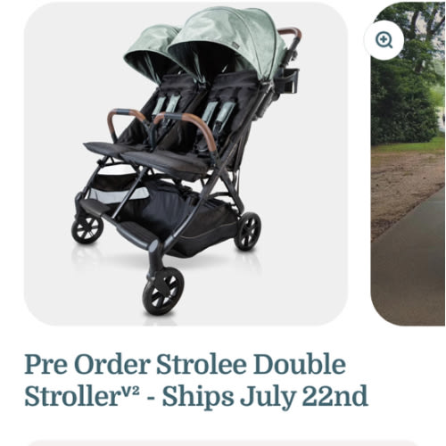 Pre Order Strolee Double Strollerᵛ² - Ships July 22nd