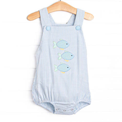 Shimmering Scales Applique Bubble, Blue – Stitchy Fish