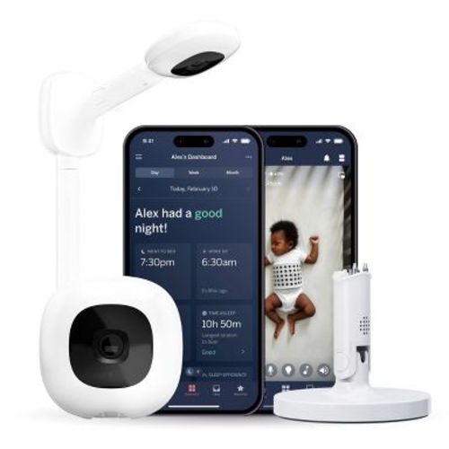 Nanit ProSmart Camera + Wall Mount and Flex Stand Bundle
