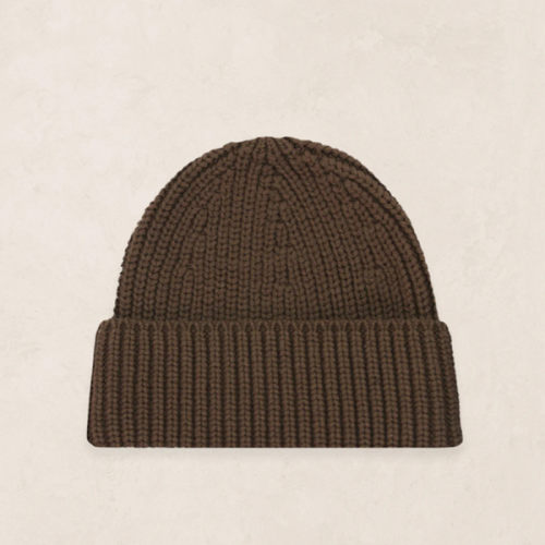 Knit Beanie - Cocoa