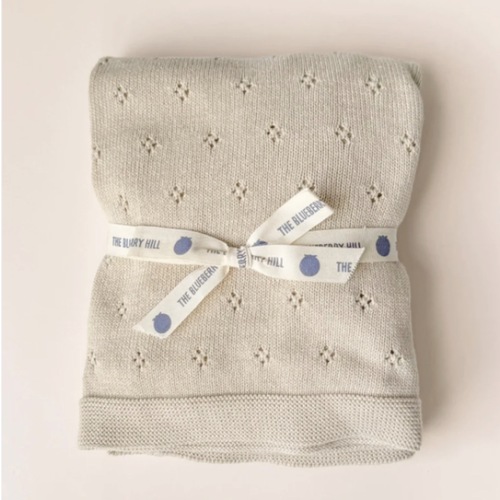 Cotton Heirloom Pique Blanket