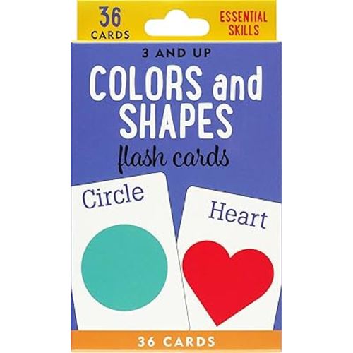 Colors and Shapes Flash Cards
