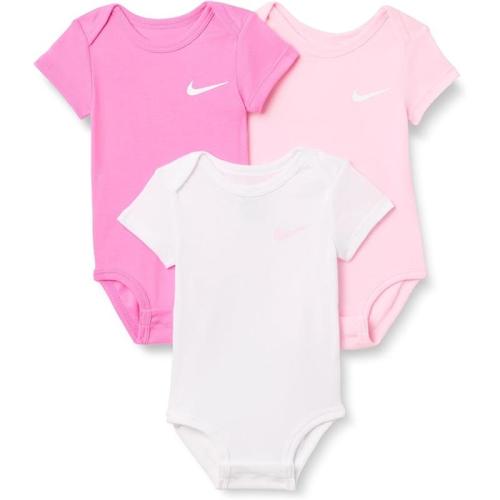 Nike - 3Pk Mini Me Bodysuit Pink Foam