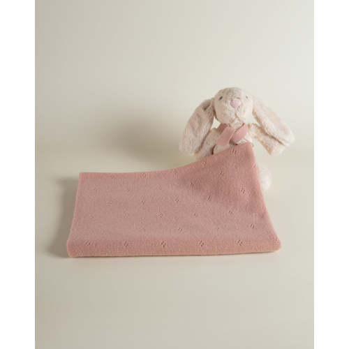 Snuggle Pointelle Cashmere blanket set| Newborn & babies Gifts