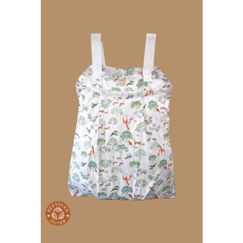 Lighthouse Kids Company Large Hanging Cloth Diaper Pail Liner - Safari