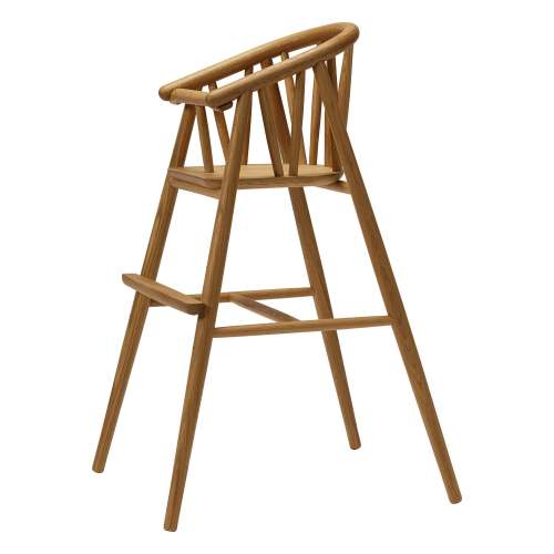 Saga high chair, oak