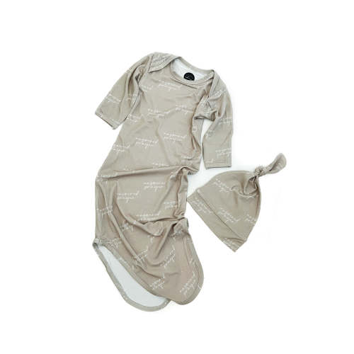 Answered Prayer Bamboo Gown & Matching Beanie – OUR HOUSE ABOVE