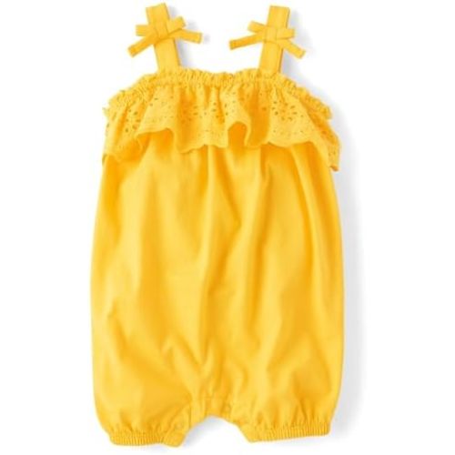 The Children's Place baby-girls And Newborn Everyday Summer Rompers