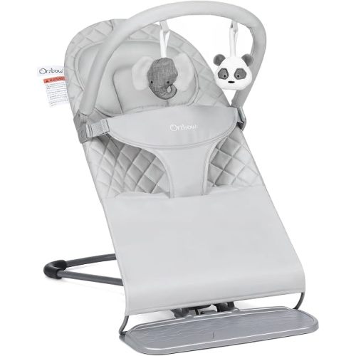 Orzbow Baby Bouncer, Portable Infant Seat for 0-12 Months, Up to 20 lbs