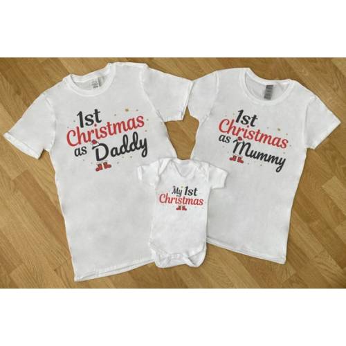 1st Christmas Matching Gift Set  Christmas Gift Christmas
