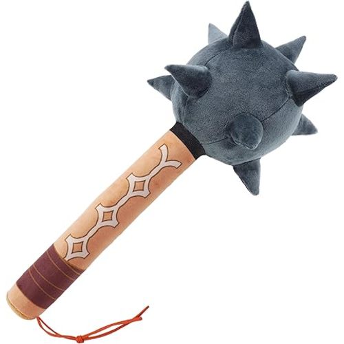 June Garden Medieval Knight Battle Mace - Safe Plush Soft Pretend Play Weapons - Gifts for Kids