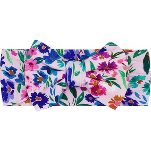 Little Sleepies Luxe Bow Headband, Sweet Pea