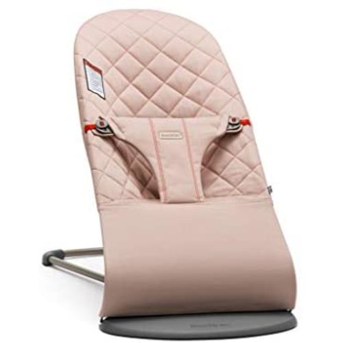 BABYBJORN Bouncer Bliss, Old Rose, Cotton