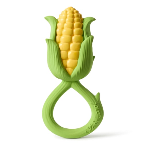 Oli & Carol Corn Rattle Teether