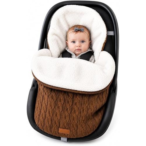 Baby Car Seat/Strollers Footmuff – Warm Plush Winter Cover for Infants