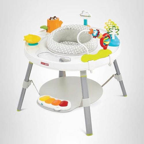 Skip Hop Baby Activity Center: Interactive Play Center with 3-Stage Grow-with-Me Functionality, 4mo+, Explore & More
