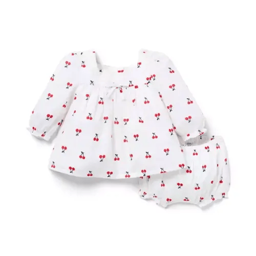 Baby White Cherry The Cherry Matching Baby Set by Janie and Jack