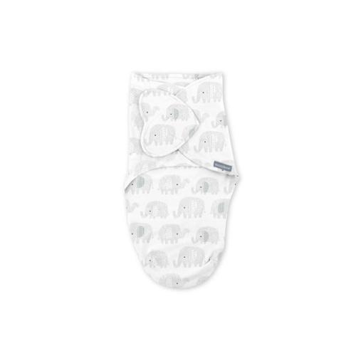 Ingenuity SwaddleMe Monogram Collection Baby Swaddle 0-3 Months Cotton - Multi