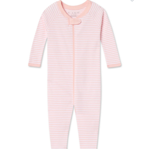 LAKE | Baby | Pima Cotton Pajamas | French Blue Baby Sleeper