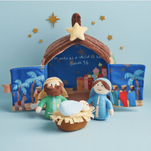 Musical Nativity Plush Set