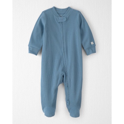 Baby Organic Cotton Rib Sleep & Play Pajama
