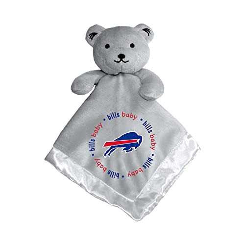 MasterPieces - NFL Baby Security Blanket, Bear Snuggle Toy for Newborn Boy Girl Unisex, Stuffed Animal, Officially Licensed Buffalo Bills Football