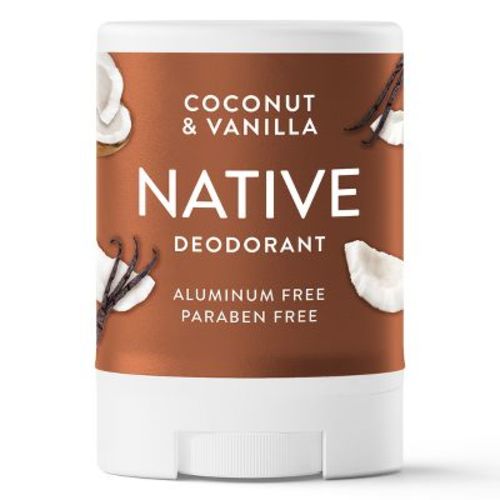 Native Aluminum Free Travel Size Mini Deodorant - Coconut & Vanilla - 0.5oz