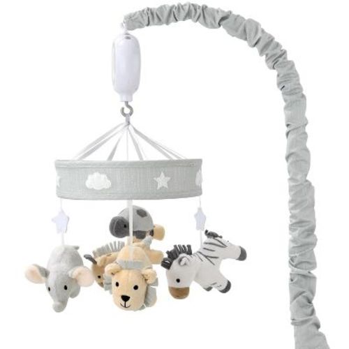 The Peanutshell Jungle Safari Musical Baby Mobile - Multicolored