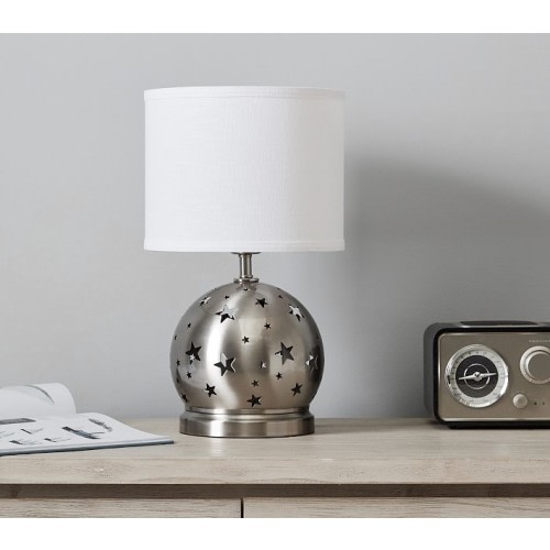 Star Cutout 3-Way Table Lamp (17")