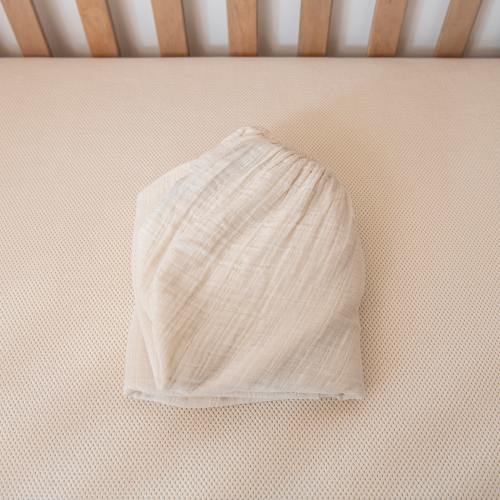 Organic Breathable Muslin Crib Sheets