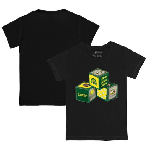 Infant Tiny Turnip Black Oregon Ducks  T-Shirt